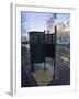 Old Fashioned Outdoor Lavatory or Pissoir, Amsterdam, Netherlands, Europe-Amanda Hall-Framed Photographic Print