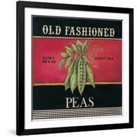 Old Fashioned Peas-Kimberly Poloson-Framed Art Print