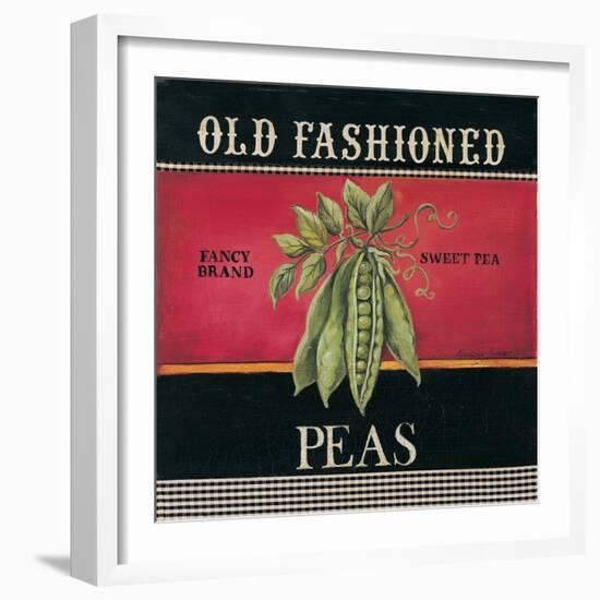 Old Fashioned Peas-Kimberly Poloson-Framed Art Print