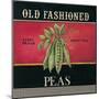 Old Fashioned Peas-Kimberly Poloson-Mounted Art Print