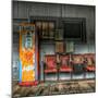 Old Fashioned Petrol Station in America-Florian Raymann-Mounted Photographic Print