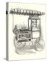 Old Fashioned Popcorn Wagon-null-Stretched Canvas