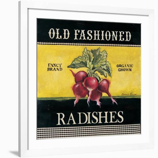 Old Fashioned Radishes-Kimberly Poloson-Framed Art Print