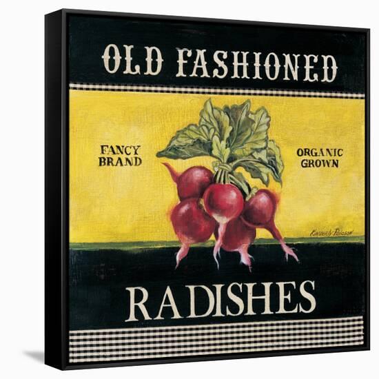 Old Fashioned Radishes-Kimberly Poloson-Framed Stretched Canvas