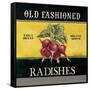 Old Fashioned Radishes-Kimberly Poloson-Framed Stretched Canvas