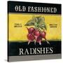 Old Fashioned Radishes-Kimberly Poloson-Stretched Canvas