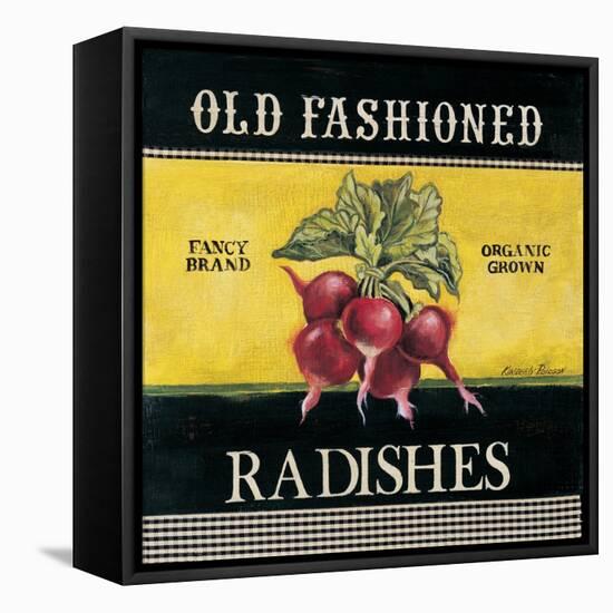 Old Fashioned Radishes-Kimberly Poloson-Framed Stretched Canvas