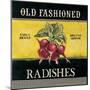 Old Fashioned Radishes-Kimberly Poloson-Mounted Art Print
