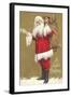 Old-Fashioned Santa Claus-null-Framed Art Print