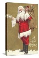 Old-Fashioned Santa Claus-null-Stretched Canvas