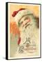 Old-Fashioned Santa Claus-null-Framed Stretched Canvas