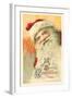 Old-Fashioned Santa Claus-null-Framed Art Print