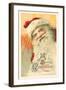 Old-Fashioned Santa Claus-null-Framed Art Print