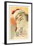 Old-Fashioned Santa Claus-null-Framed Art Print