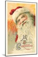 Old-Fashioned Santa Claus-null-Mounted Art Print
