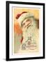 Old-Fashioned Santa Claus-null-Framed Art Print