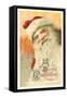 Old-Fashioned Santa Claus-null-Framed Stretched Canvas