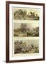 Old Fashioned Sporting Pictures, and the Road in Byegone Days-Thomas Rowlandson-Framed Giclee Print