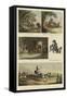 Old Fashioned Sporting Pictures, and the Road in Byegone Days-Thomas Rowlandson-Framed Stretched Canvas