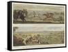 Old Fashioned Sporting Pictures, and the Road in the Byegone Days-null-Framed Stretched Canvas
