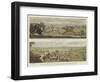 Old Fashioned Sporting Pictures, and the Road in the Byegone Days-null-Framed Giclee Print