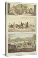 Old Fashioned Sporting Pictures, and the Road in the Byegone Days-Thomas Rowlandson-Stretched Canvas