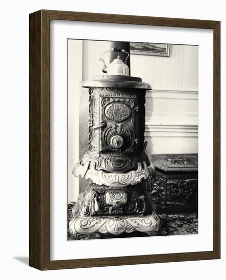 Old Fashioned Stove-Mindy Sommers-Framed Giclee Print