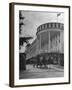 Old-Fashioned Surrey Type Carriages on Mackinac Island Outside Grand Hotel-Myron Davis-Framed Photographic Print