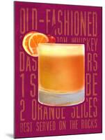 Old Fashioned (Vertical)-Cory Steffen-Mounted Premium Giclee Print