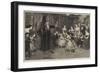 Old Father Christmas; Or, the Cave of Mystery-Charles Green-Framed Giclee Print