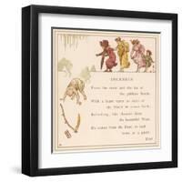 Old Father Time Falls-null-Framed Art Print