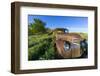 Old Feed Truck Near Medora, North Dakota, Usa-Chuck Haney-Framed Photographic Print