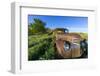 Old Feed Truck Near Medora, North Dakota, Usa-Chuck Haney-Framed Photographic Print