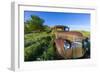 Old Feed Truck Near Medora, North Dakota, Usa-Chuck Haney-Framed Photographic Print