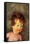 Old Female Doll-Den Reader-Framed Stretched Canvas