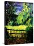 Old fence-Pol Ledent-Stretched Canvas