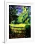 Old fence-Pol Ledent-Framed Art Print