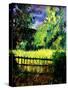 Old fence-Pol Ledent-Stretched Canvas