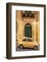 Old Fiat 500 parked in street, Noto, Sicily, Italy, Europe-John Miller-Framed Photographic Print