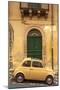 Old Fiat 500 parked in street, Noto, Sicily, Italy, Europe-John Miller-Mounted Photographic Print