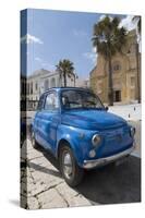 Old Fiat in Santa Cesarea Terme, Puglia, Italy, Europe-Martin-Stretched Canvas