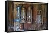 Old Fire Station Lanterns, Bodie State Historic Park, California, USA-Jaynes Gallery-Framed Stretched Canvas