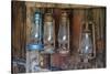 Old Fire Station Lanterns, Bodie State Historic Park, California, USA-Jaynes Gallery-Stretched Canvas