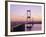 Old/First Severn Bridge at Dusk, Avon, England-Roy Rainford-Framed Photographic Print