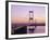 Old/First Severn Bridge at Dusk, Avon, England-Roy Rainford-Framed Photographic Print