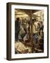 Old Fish Market in Venice-Ettore Tito-Framed Giclee Print