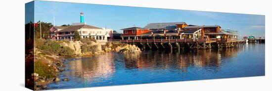 Old Fisherman's Wharf, Monterey, California, Usa-null-Stretched Canvas