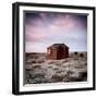 Old Fishermans Shed on Beach-Craig Roberts-Framed Photographic Print