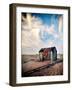 Old Fishermans Shed on Beach-Craig Roberts-Framed Photographic Print