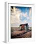 Old Fishermans Shed on Beach-Craig Roberts-Framed Photographic Print